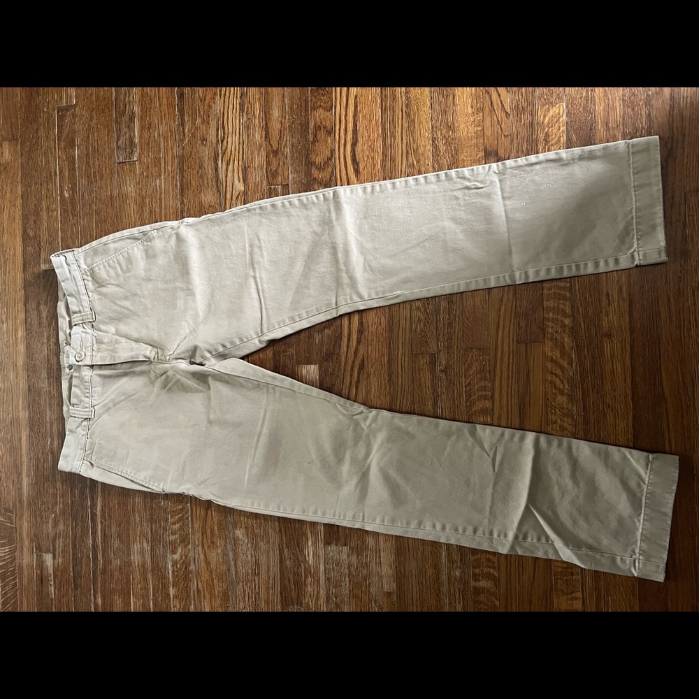 Vintage J. Crew chinos Pants khaki straight leg 29x32